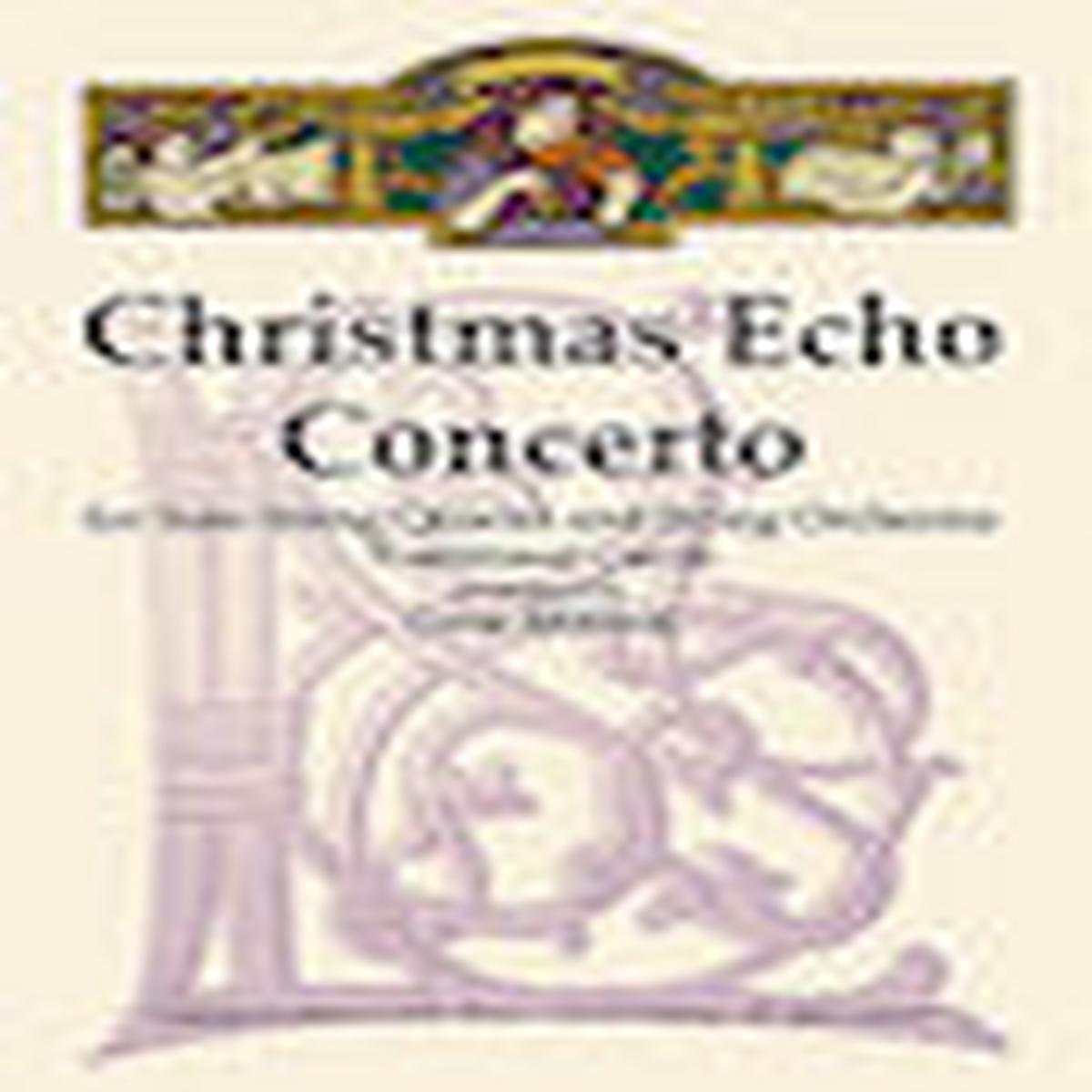 Christmas Echo Concerto for Solo String Quartet and String Orchestra - Bass